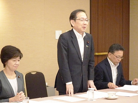 政策要望懇談会を開催(9/20、27) 政策要望懇談会を開催(9/20、27)