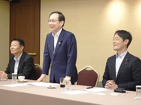 政策要望懇談会を開催(9/20、27) 政策要望懇談会を開催(9/20、27)